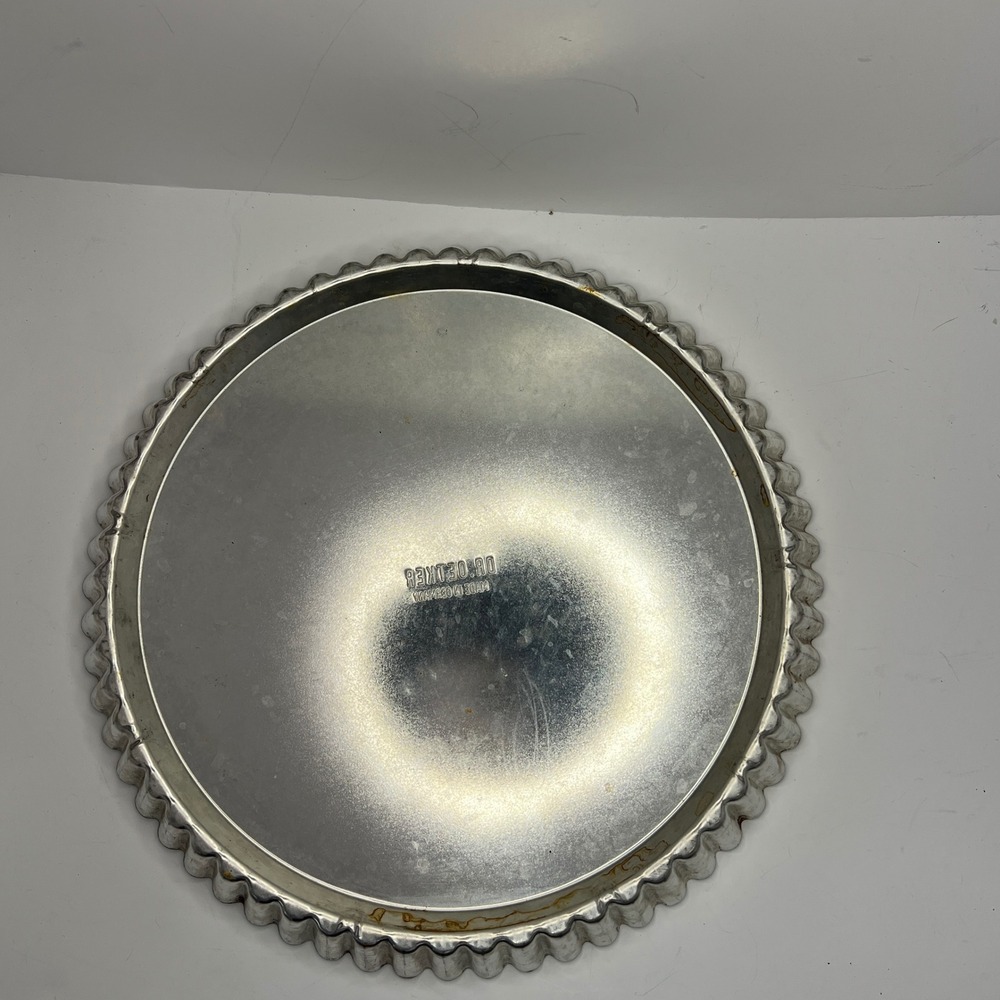 Dr. Oetker Vintage Fluted Tart Pan Set of 2 Made in Germany 10 In Metal Bakeware - Picture 4 of 7